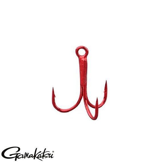 GAMAKATSU MICRO TREBLE RED #18