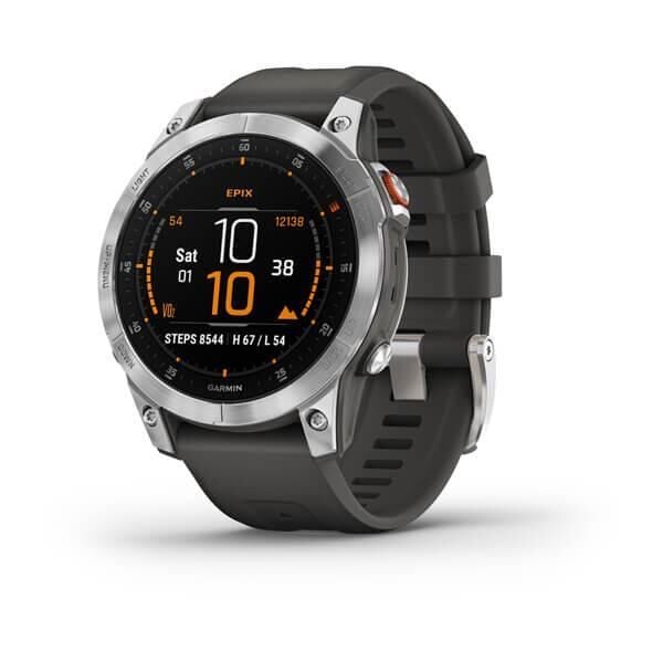 GARMIN Epix Gen 2 Gümüş Gri Akıllı Saat (Multisport ve Triatlet Saati)