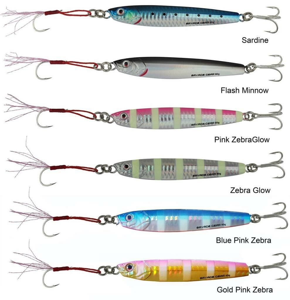 SAVAGE GEAR 3D Slim Minnow 8gr 5,4 cm Jig Suni Yem Blue Pink Zebra