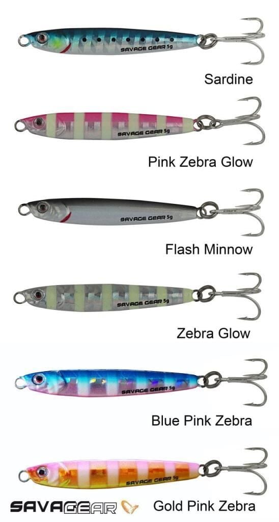 SAVAGE GEAR 3D Slim Minnow 5 gr 4,6 cm Jig Suni Yem Blue Pink Zebra