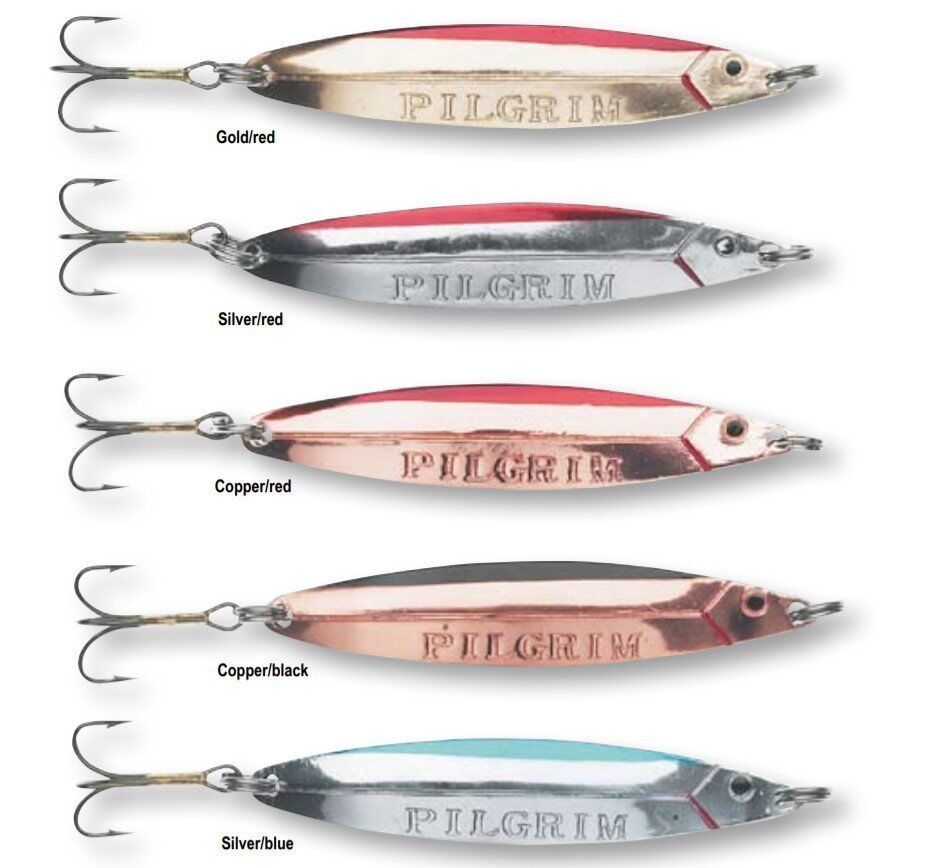 HANSEN Pilgrim 8.9cm 28g Kaşık Silver/Red