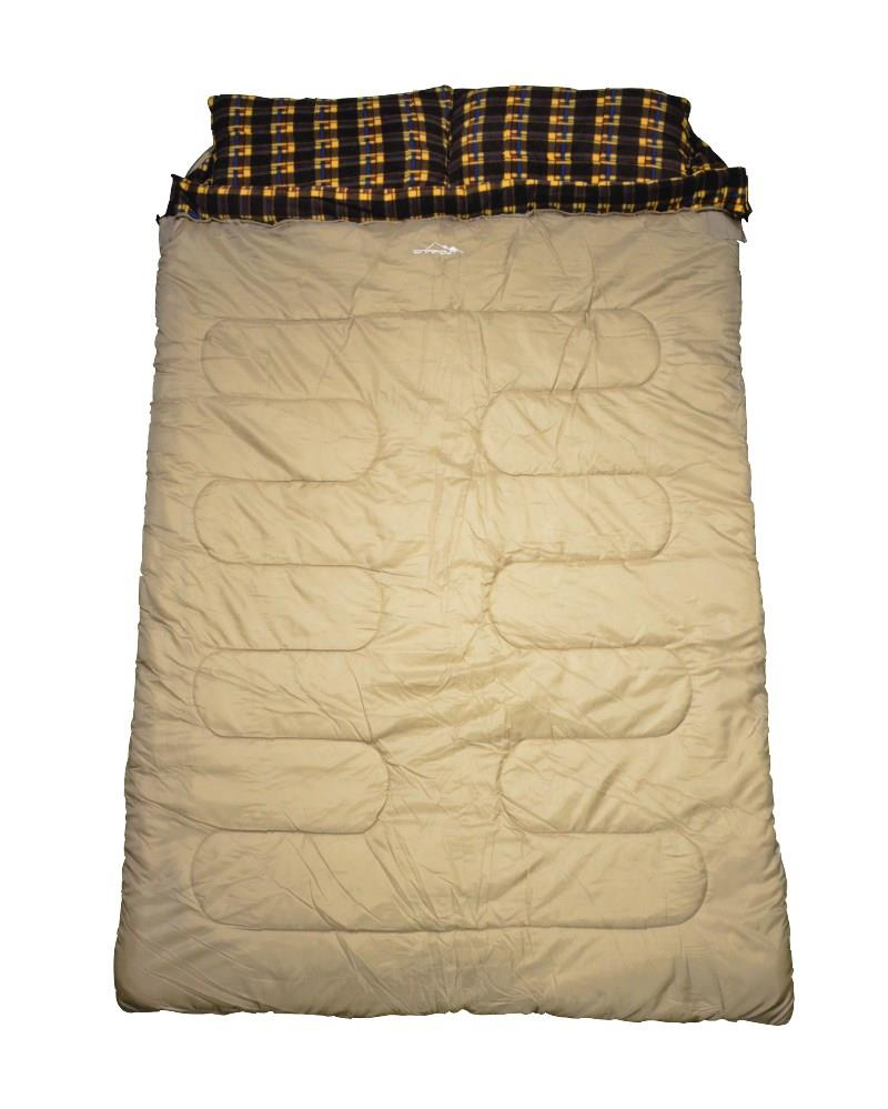 NURGAZ -20°/-10° Uyku Tulumu Campout Çift Kişilik 215 X 145 cm