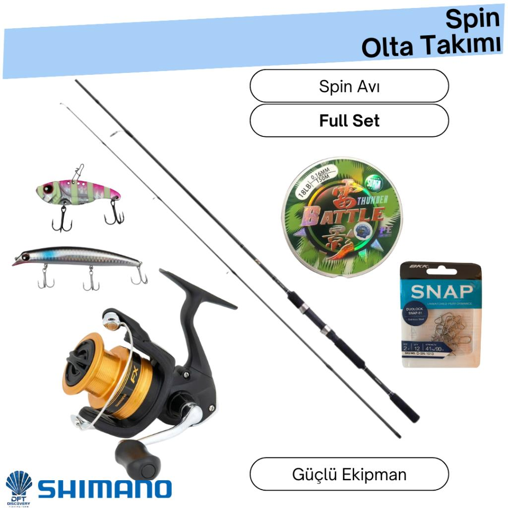 SHIMANO & DFT Spin Olta Takımı