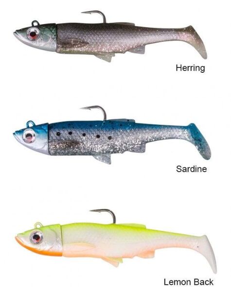SAVAGE GEAR 3D Sardine 2+1 10 cm #1/0 21 gr Suni Yem Lemon Back