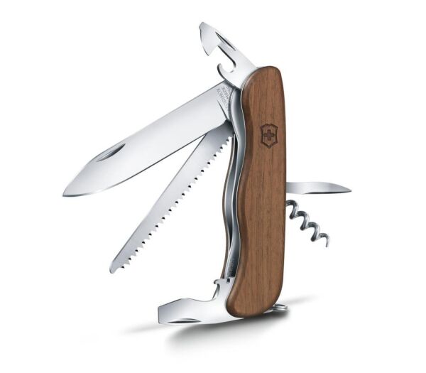 Victorinox Forester Wood 111mm Çakı Ceviz Ağacı