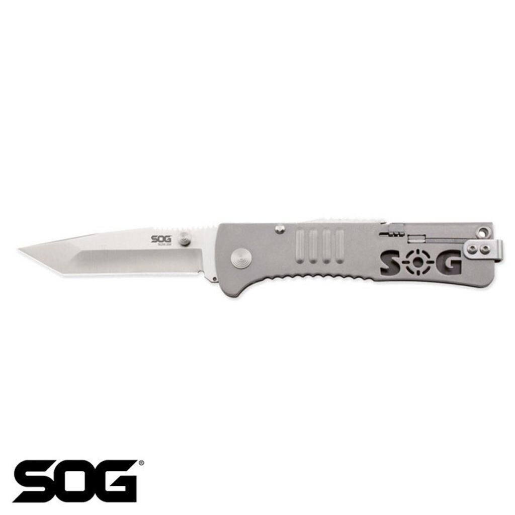 SOG SJ33 Slim-Jim Tanto Klipsli Çakı