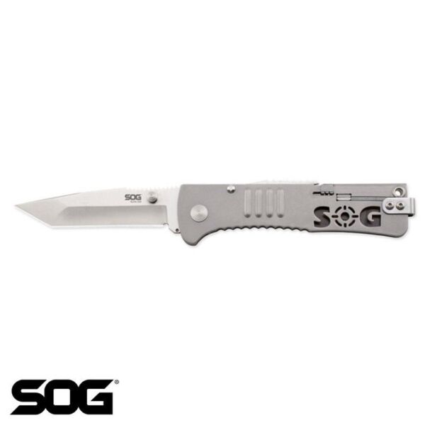 SOG SJ33 Slim-Jim Tanto Klipsli Çakı