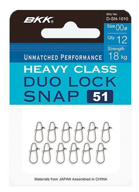 BKK Duolock Snap-51 Klips No:5 65kg - 9 ADT