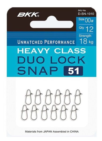 BKK Duolock Snap-51 Klips No:5 65kg - 9 ADT