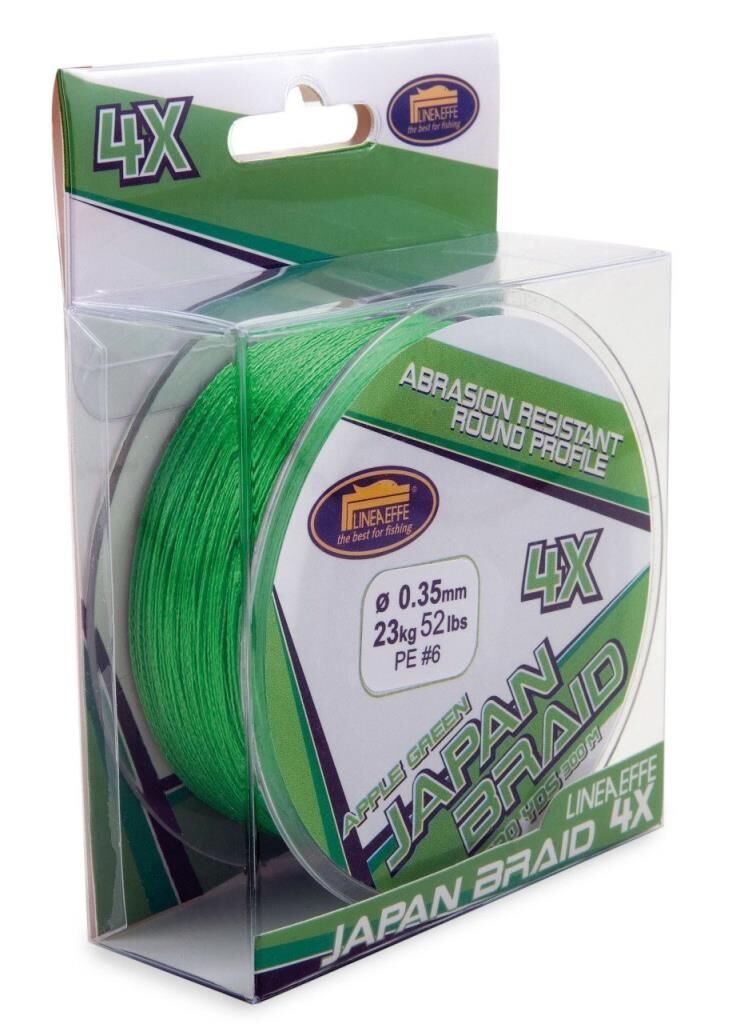 LINEAEFFE 300 mt 4 Örgü Yeşil Örgü / İp Misina - 0,25 mm