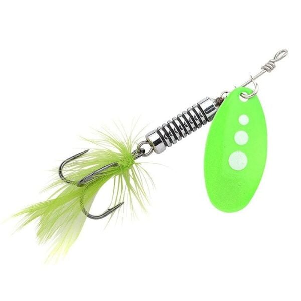 SPRO PC Spinner UV Yeşil 8G #4  1/1 Kaşık Yem