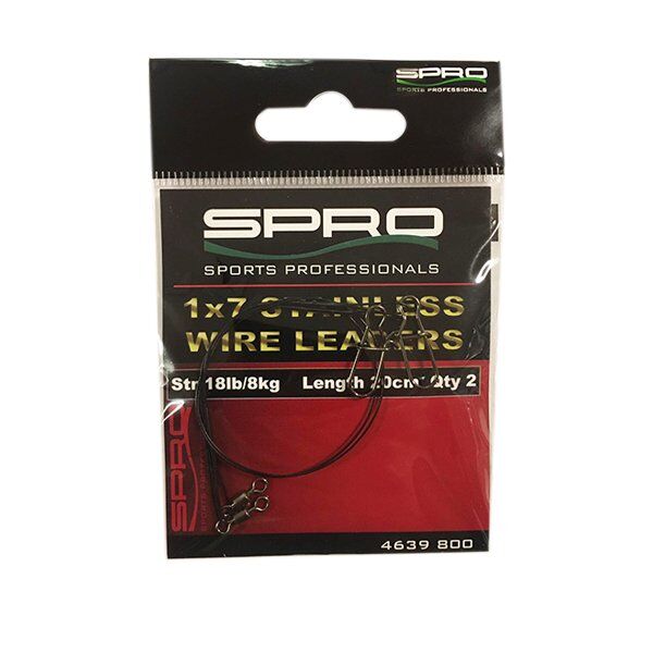 SPRO Çelik Tel Lider 20Cm 18Lb 8Kg 10/2