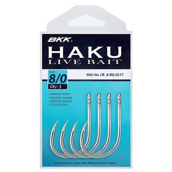 BKK Haku Livebait İğne No 8/0