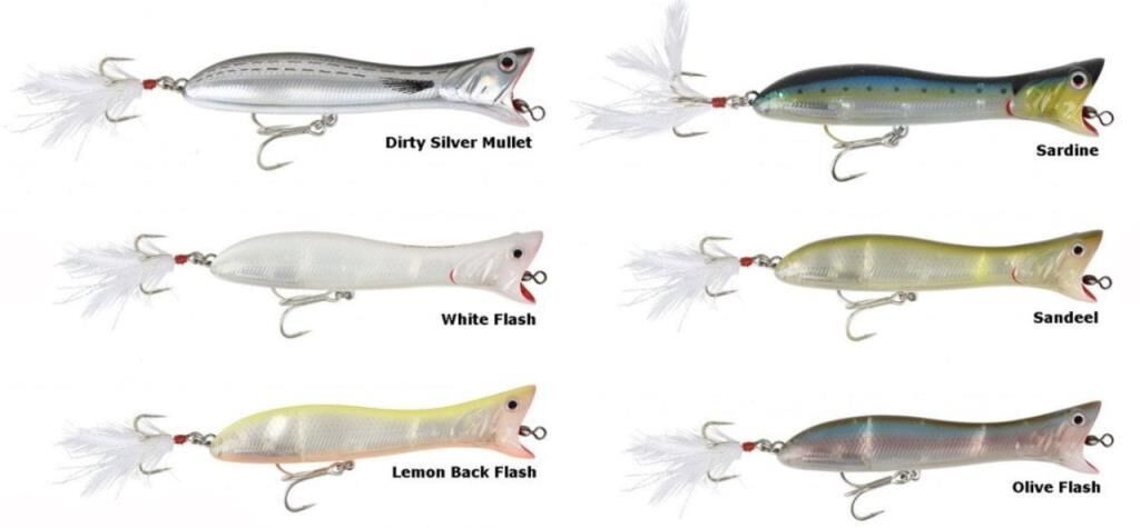 SAVAGE GEAR Panıc Popper 13.5cm 38g Suni Yem 03-White Flash