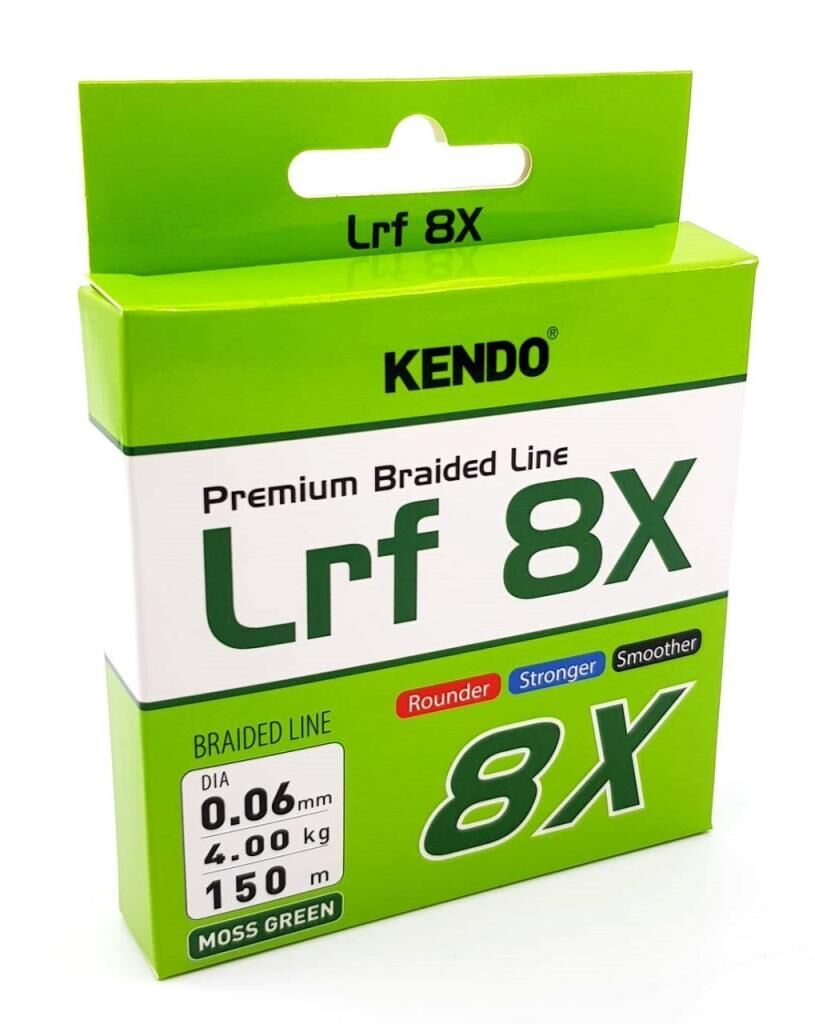 KENDO Lrf 8X Fıghtıng 150 mt 0,06 mm Yosun Yeşili Örgü/İp Misina