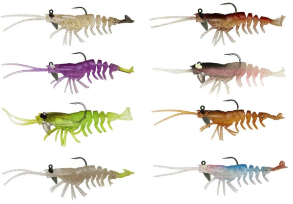SAVAGE GEAR 3D Shrimp RTF 9 cm 7 gr Sahte Balık 2 Adet New Penny