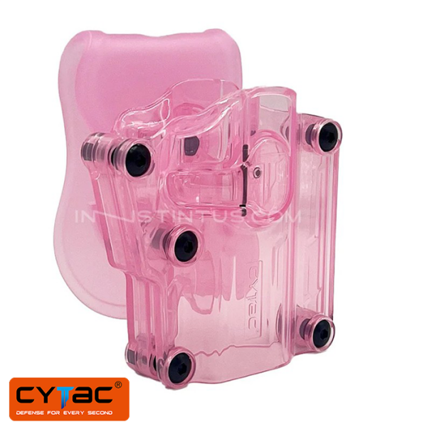 CYTAC Pembe Şeffaf Mega-Fit Paletli Kılıf