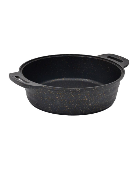 NURGAZ Granit Döküm Kamp Tenceresi 28 cm