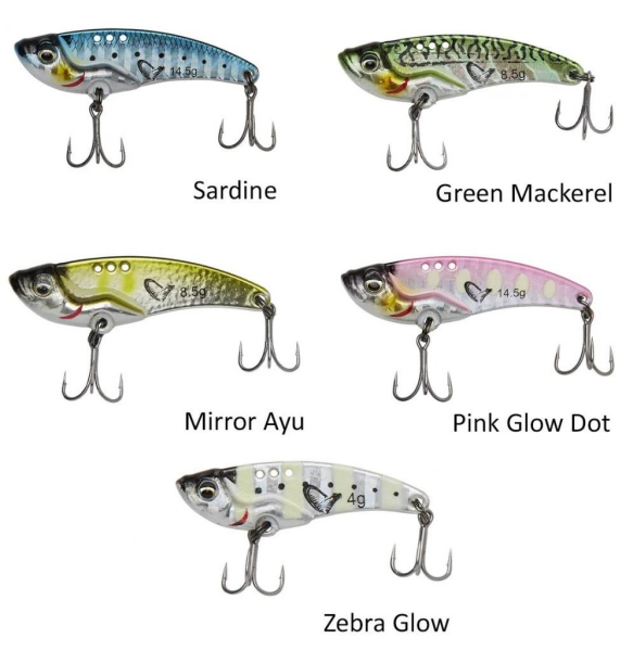 SAVAGE GEAR Vib Blade 4.5 cm 8,5 gr P G D Suni Yem