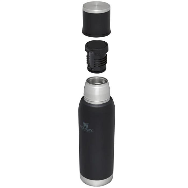 STANLEY Adventure To-Go 1 Lt Vakumlu Termos Siyah