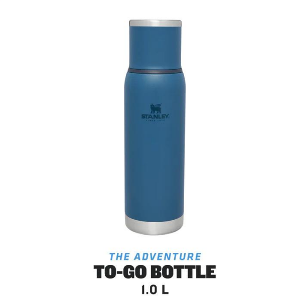 STANLEY Adventure To-Go 1 Lt Vakumlu Termos Mavi
