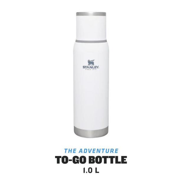 STANLEY Adventure To-Go Vakumlu Termos 1 Lt Beyaz