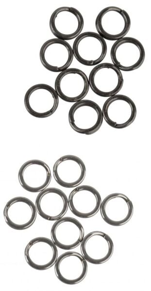 SAVAGE GEAR Stainless Splitring Mix Forged SS 20 Adet 9 MM