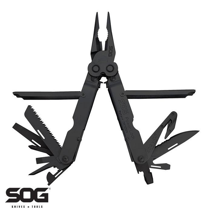 SOG B63N-CP PowerLock EOD w/V-Cutter Çok Amaçlı