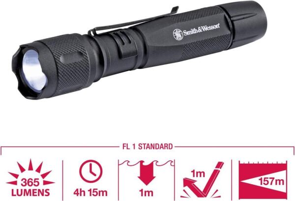 S&W FlashLight Galaxy Elıte Cree(2)Aa Batt.