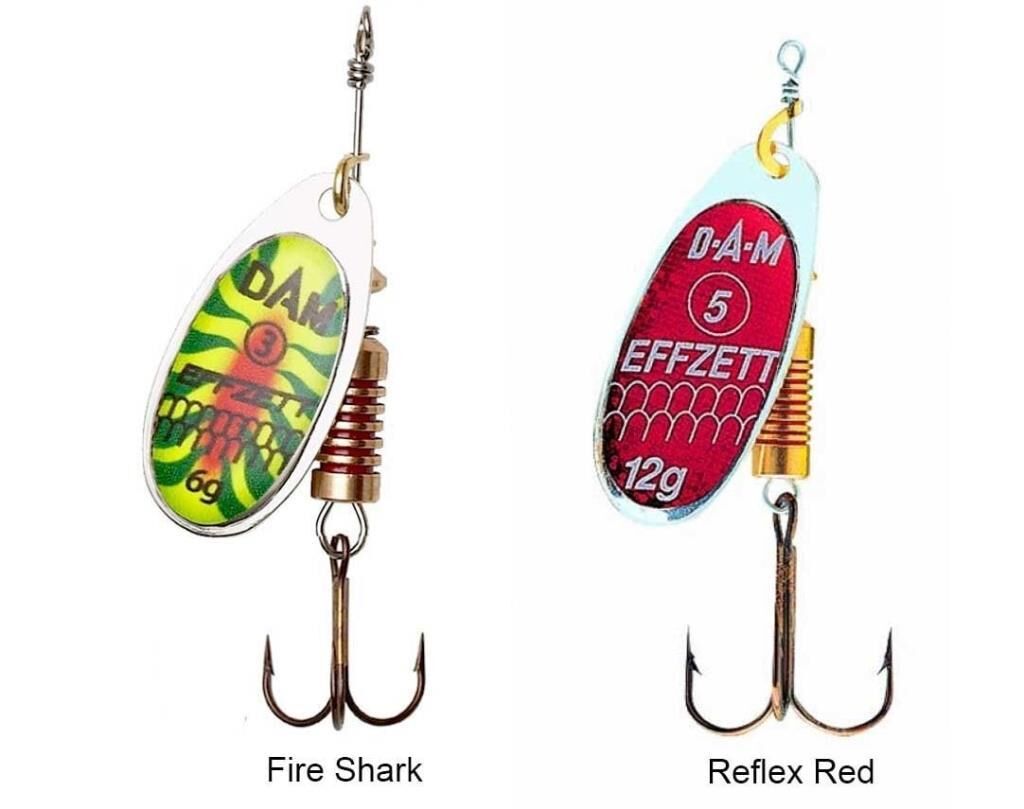 DAM Effzet Standard Spinner 3 gr Kaşık Reflex Red No 1