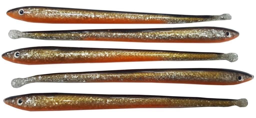 SAVAGE GEAR Lb Sandeel Slug 10-Olive Suni Yem 14 cm