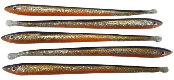 SAVAGE GEAR Lb Sandeel Slug 10-Olive Suni Yem 14 cm