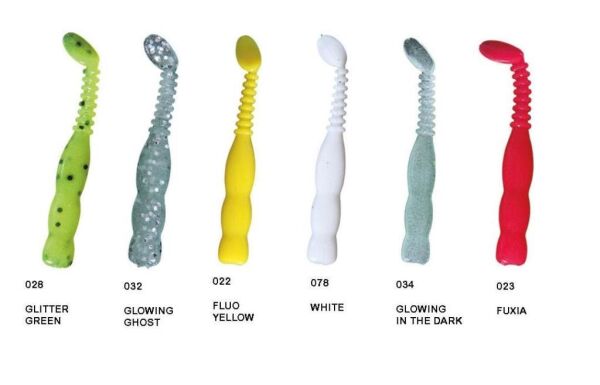 NOMURA Koı 5cm 10 Adet Lrf Silikon Yem - 022 FLUO YELLOW