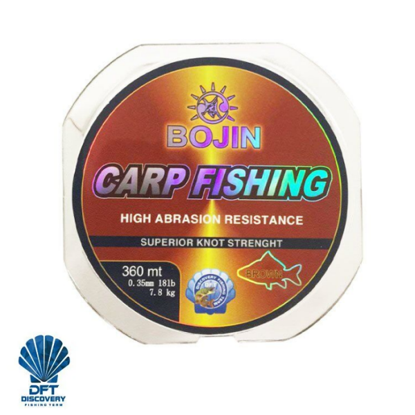 D.DFT Bojin Sazan Misinası 0.35 mm 360m Kahverengi