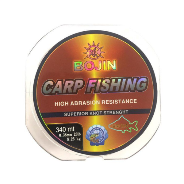 D.DFT Bojin Sazan Misinası 0.38 mm 340m Kahverengi