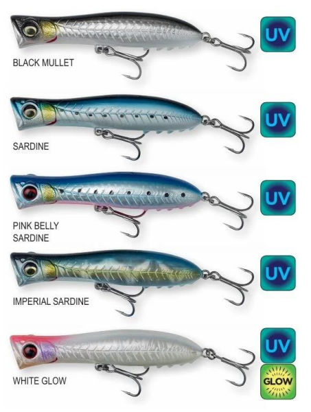 SAVAGE GEAR Gravity Popper 9cm 13.5gr Pink Belly Sardine