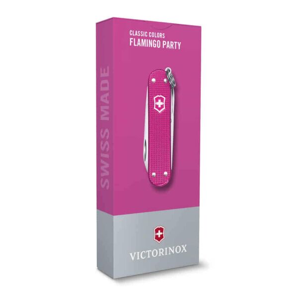 VICTORINOX 0.6221.251G Flamingo Party Classic Alox
