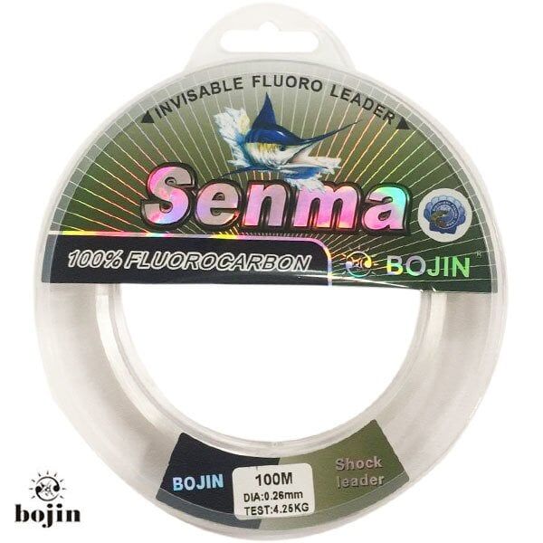 BOJIN Flurocarbon Misina 100 m 0.26 mm