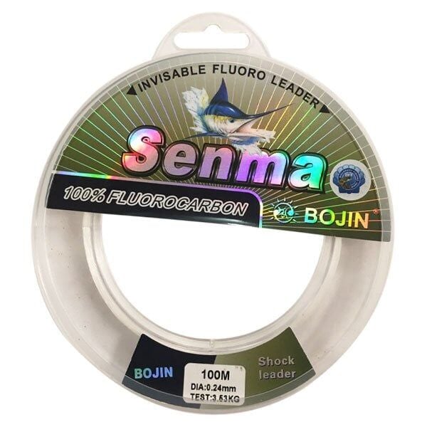 BOJIN Flurocarbon Misina 100 m 0.24 mm