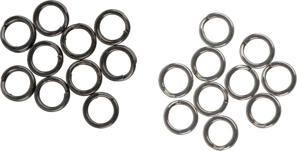 SAVAGE GEAR Splitring 5.5mm 59 lbs 27 kg SS+BLN 10+10