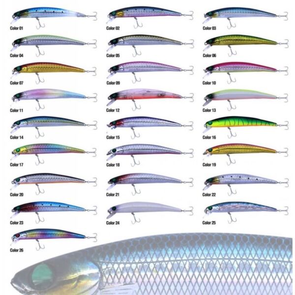 KENDO Lw Minnow 105cm 11g Floating Maket Yem No:24