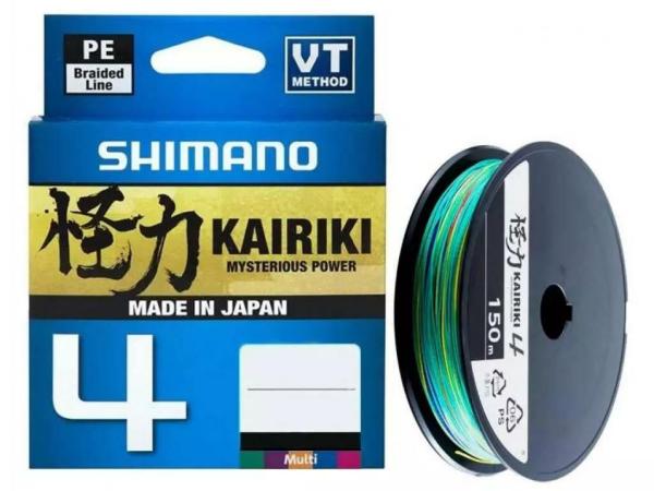 SHIMANO Line Kairiki 4 300m/0.28mm/26kg Çok Renkli Örgü/İp Misina