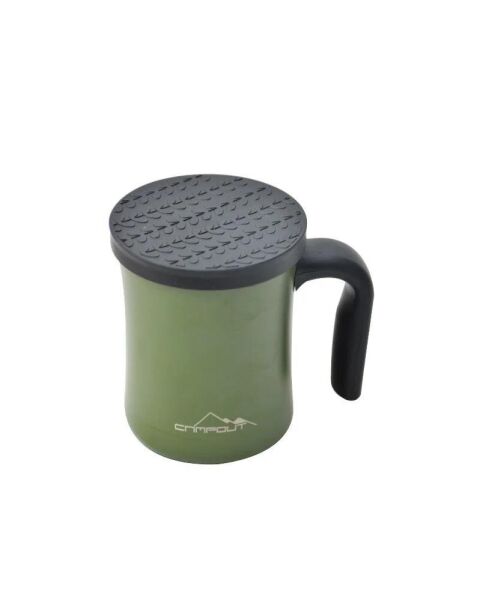 NURGAZ Campout Çift Katmanlı Termos Kupa Yeşil