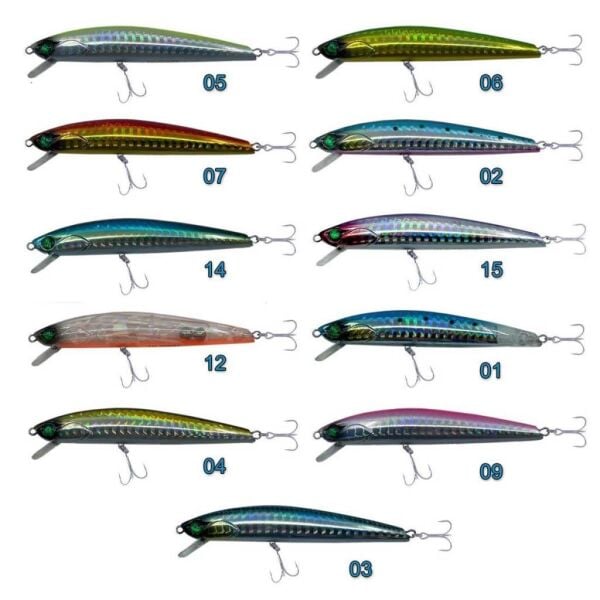 KENDO Lv Minnow 88F 88 mm 7.4 gr Yüzen Suni Yem