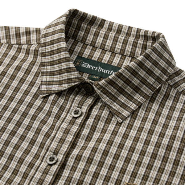 DEERHUNTER Lady Bridget Kahverengi Kareli Gömlek 38