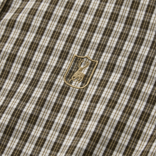 DEERHUNTER Lady Bridget Kahverengi Kareli Gömlek 38