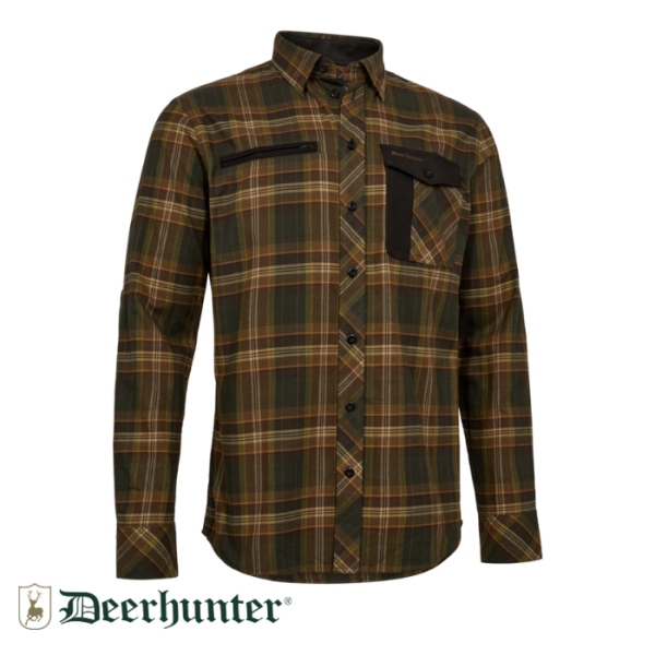 DEERHUNTER Lady Blair Yeşil Kareli Gömlek 38