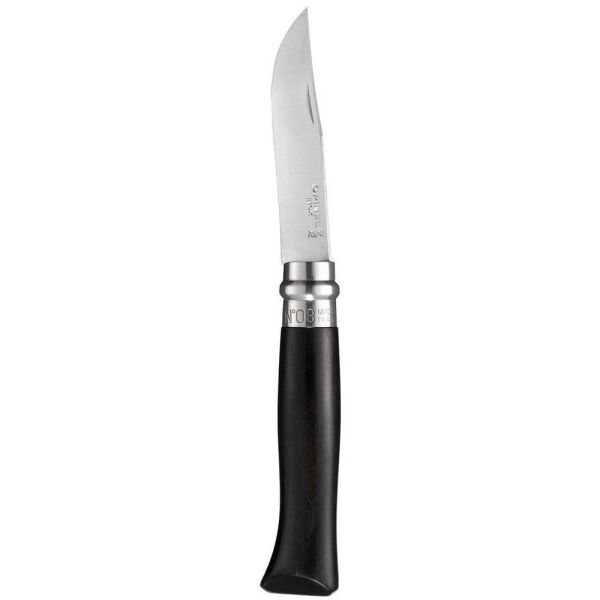 OPINEL No 8 Abanoz Saplı Paslanmaz Çelik Çakı (Kutulu)