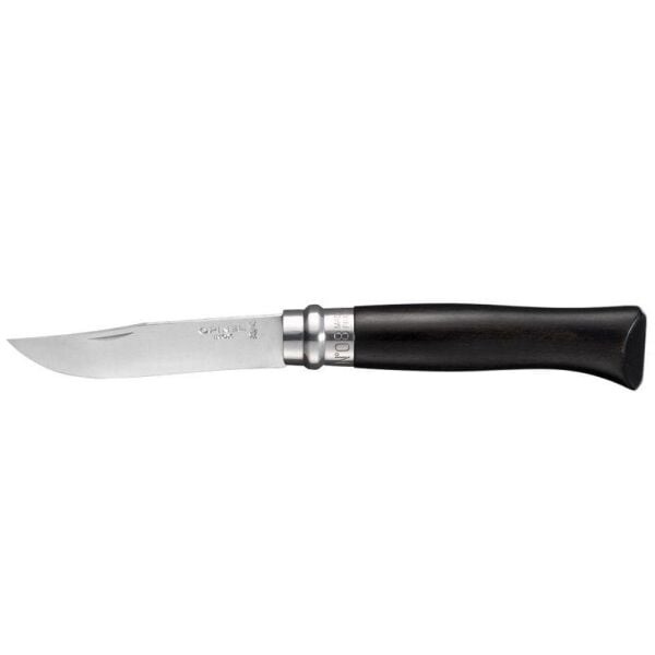 OPINEL No 8 Abanoz Saplı Paslanmaz Çelik Çakı (Kut