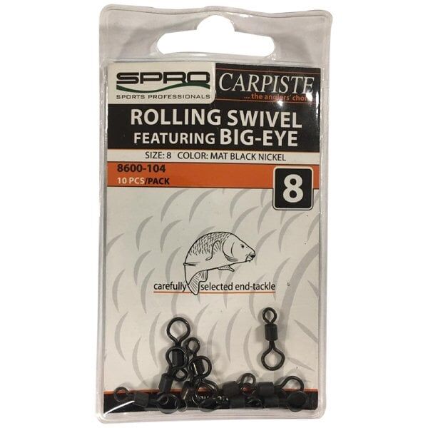 T.D. SPRO CRP Rolling Fırdöndü Big Eye No:8 -10 Adet